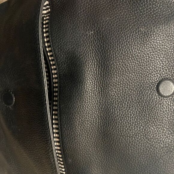 Kate Spade Two-Tone Black and Cream Clutch - Picture 4 of 9